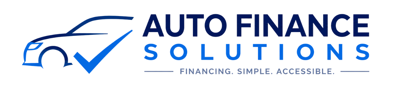 Auto Finance Solutions — Financing. Simple. Accessible.